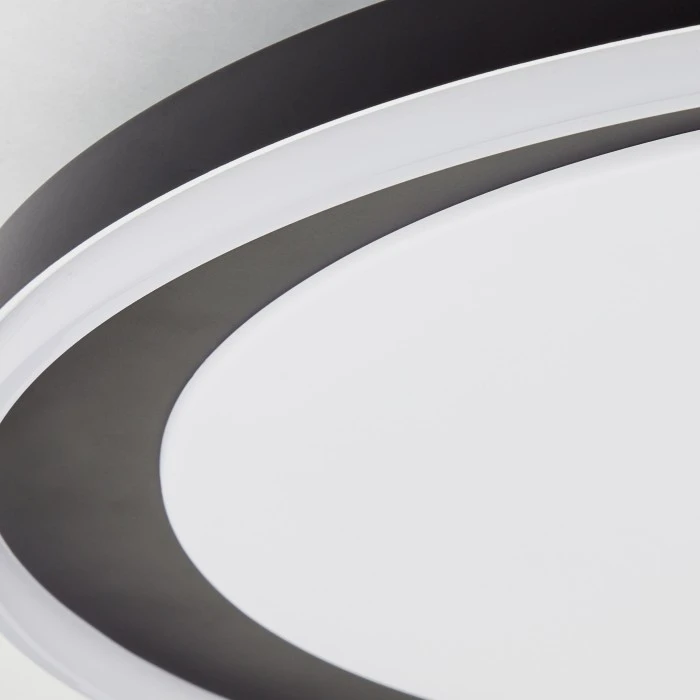 Brilliant Leuchten Brilliant Pederson Deckenleuchte LED Schwarz, 1-flammig 6 Brilliant Leuchten Brilliant Pederson Deckenleuchte LED Schwarz, 1-flammig – Bild 6