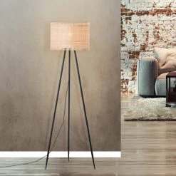 Brilliant Leuchten Brilliant Raffy Stehlampe Schwarz, 1-flammig -Bürolampen Verkäufe brilliant raffy stehlampe 94535 09 2