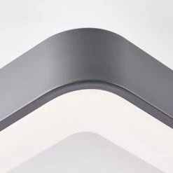 Brilliant Leuchten Brilliant Saria Wand- und Deckenleuchte LED Grau, 1-flammig, Fernbedienung -Bürolampen Verkäufe brilliant saria wand und deckenleuchte g97074 22 3