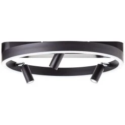 Brilliant Leuchten Brilliant Skaford Deckenleuchte LED Schwarz, 3-flammig, Fernbedienung -Bürolampen Verkäufe brilliant skaford deckenleuchte g99594 06 2