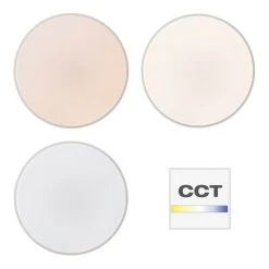 Brilliant Leuchten Brilliant Slimline Deckenleuchte LED Weiß, 1-flammig, Fernbedienung -Bürolampen Verkäufe brilliant slimline deckenleuchte hk19060s75 6