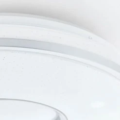 Brilliant Leuchten Brilliant Visitation Deckenleuchte LED Silber, 1-flammig, Fernbedienung, Farbwechsler -Bürolampen Verkäufe brilliant visitation deckenleuchte g97043 58 2