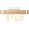 Brilliant Leuchten Brilliant White Wood Deckenleuchte Grau, Holz hell, 4-flammig