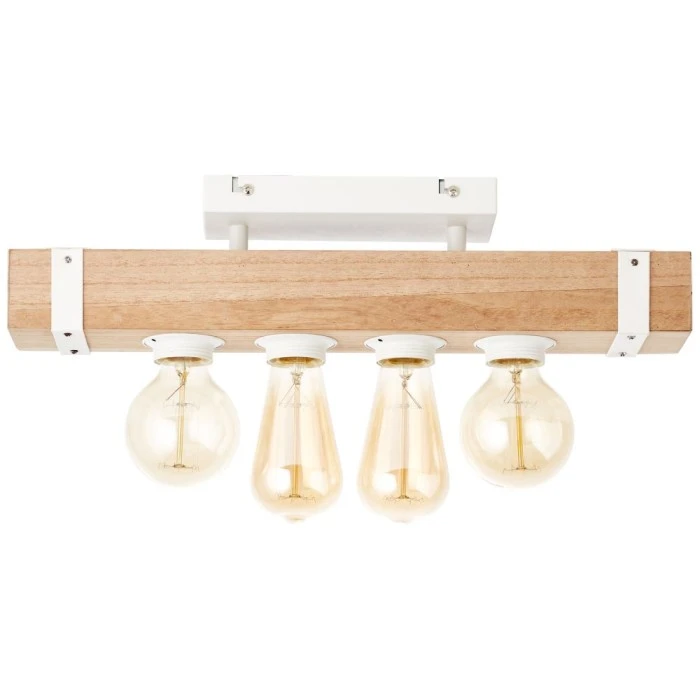 Brilliant Leuchten Brilliant White Wood Deckenleuchte Grau, Holz hell, 4-flammig 5 Brilliant Leuchten Brilliant White Wood Deckenleuchte Grau, Holz hell, 4-flammig – Bild 5