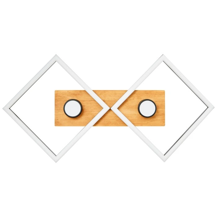 Brilliant Leuchten Brilliant Woodbridge Deckenleuchte LED Schwarz, Braun, 1-flammig 7 Brilliant Leuchten Brilliant Woodbridge Deckenleuchte LED Schwarz, Braun, 1-flammig – Bild 7