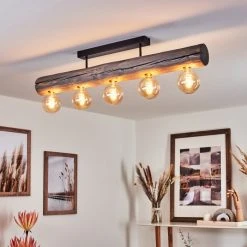 Hofstein Canedo Deckenleuchte Schwarz, Grau, 5-flammig 22 Hofstein Canedo Deckenleuchte Schwarz, Grau, 5-flammig -Bürolampen Verkäufe canedo deckenleuchte h3441534 10