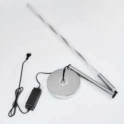 Hofstein Carmacks Stehleuchte LED Silber, 2-flammig 14 Hofstein Carmacks Stehleuchte LED Silber, 2-flammig -Bürolampen Verkäufe carmacks stehleuchte h3438985 4