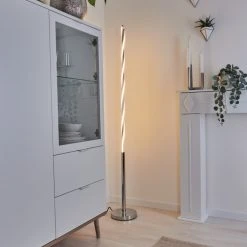 Hofstein Carmacks Stehleuchte LED Silber, 2-flammig 18 Hofstein Carmacks Stehleuchte LED Silber, 2-flammig -Bürolampen Verkäufe carmacks stehleuchte h3438985 8