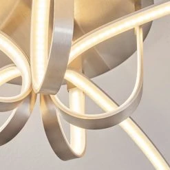 Hofstein Casale Deckenleuchte LED Chrom, 1-flammig -Bürolampen Verkäufe casale deckenleuchte h167367 12