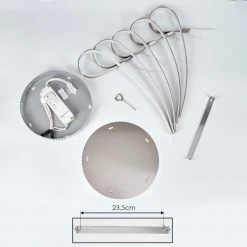 Hofstein Casale Deckenleuchte LED Chrom, 1-flammig -Bürolampen Verkäufe casale deckenleuchte h167367 4