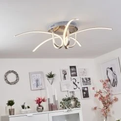 Hofstein Casale Deckenleuchte LED Chrom, 1-flammig -Bürolampen Verkäufe casale deckenleuchte h167367 8