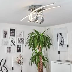 Hofstein Casale Deckenleuchte LED Chrom, 2-flammig -Bürolampen Verkäufe casale deckenleuchte h167374 6