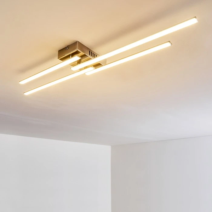 Hofstein Casale Deckenleuchte LED Chrom, 1-flammig 3 Hofstein Casale Deckenleuchte LED Chrom, 1-flammig – Bild 3