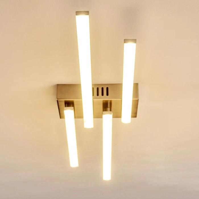 Hofstein Casale Deckenleuchte LED Chrom, 1-flammig 7 Hofstein Casale Deckenleuchte LED Chrom, 1-flammig – Bild 7