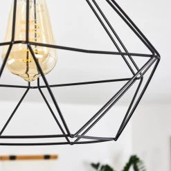 Hofstein Cenova Deckenleuchte Schwarz, 1-flammig -Bürolampen Verkäufe cenova deckenleuchte h3369869 14