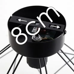 Hofstein Cenova Deckenleuchte Schwarz, 1-flammig -Bürolampen Verkäufe cenova deckenleuchte h3369869 15