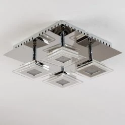 Hofstein Cerreto Deckenleuchte LED Chrom, 4-flammig -Bürolampen Verkäufe cerreto deckenleuchte c29533f 4a 14