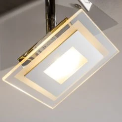 Hofstein Cerreto Deckenleuchte LED Chrom, 5-flammig -Bürolampen Verkäufe cerreto deckenleuchte c29533f 5a 12