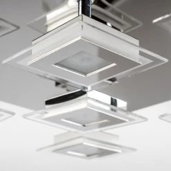 Hofstein Cerreto Deckenleuchte LED Chrom, 5-flammig -Bürolampen Verkäufe cerreto deckenleuchte c29533f 5a 16