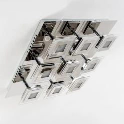 Hofstein Cerreto Deckenleuchte LED Chrom, 9-flammig -Bürolampen Verkäufe cerreto deckenleuchte c29533f 9a 18