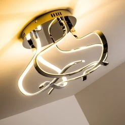 Hofstein Colle Deckenleuchte LED Chrom, 1-flammig 31 Hofstein Colle Deckenleuchte LED Chrom, 1-flammig -Bürolampen Verkäufe colle deckenleuchte h167404 11