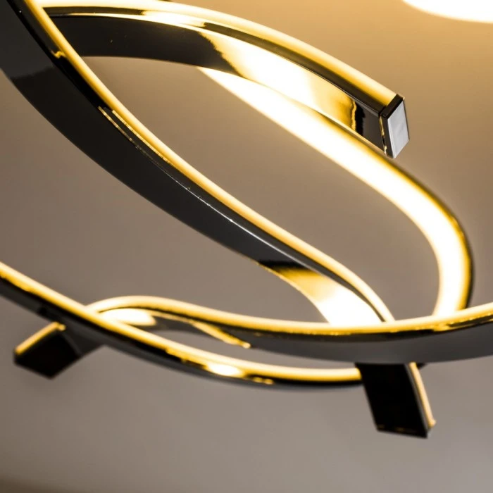 Hofstein Colle Deckenleuchte LED Chrom, 1-flammig 13 Hofstein Colle Deckenleuchte LED Chrom, 1-flammig – Bild 13