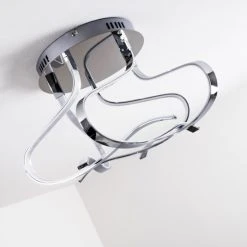 Hofstein Colle Deckenleuchte LED Chrom, 1-flammig 38 Hofstein Colle Deckenleuchte LED Chrom, 1-flammig -Bürolampen Verkäufe colle deckenleuchte h167404 18