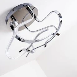 Hofstein Colle Deckenleuchte LED Chrom, 1-flammig 39 Hofstein Colle Deckenleuchte LED Chrom, 1-flammig -Bürolampen Verkäufe colle deckenleuchte h167404 19