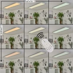 Hofstein Colminy Deckenpanel LED Silber, 1-flammig 19 Hofstein Colminy Deckenpanel LED Silber, 1-flammig -Bürolampen Verkäufe colminy deckenpanel h3446379 7