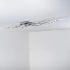 Hofstein Coquitlam Deckenleuchte LED Edelstahl, 3-flammig -Bürolampen Verkäufe coquitlam deckenleuchte h3011447 16