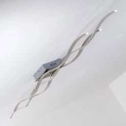 Hofstein Coquitlam Deckenleuchte LED Edelstahl, 3-flammig -Bürolampen Verkäufe coquitlam deckenleuchte h3011447 17