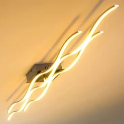 Hofstein Coquitlam Deckenleuchte LED Edelstahl, 3-flammig -Bürolampen Verkäufe coquitlam deckenleuchte h3011447 9