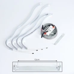 Hofstein Corato Deckenleuchte LED Chrom, 1-flammig 16 Hofstein Corato Deckenleuchte LED Chrom, 1-flammig -Bürolampen Verkäufe corato deckenleuchte h167985 4