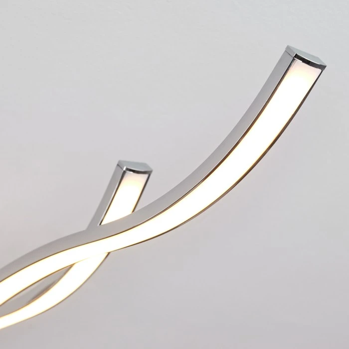 Hofstein Corato Deckenleuchte LED Chrom, 1-flammig 6 Hofstein Corato Deckenleuchte LED Chrom, 1-flammig – Bild 6