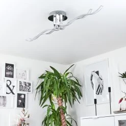 Hofstein Corato Deckenleuchte LED Chrom, 1-flammig 21 Hofstein Corato Deckenleuchte LED Chrom, 1-flammig -Bürolampen Verkäufe corato deckenleuchte h167985 9