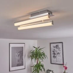 Hofstein Dawson Deckenleuchte LED Chrom, 2-flammig 22 Hofstein Dawson Deckenleuchte LED Chrom, 2-flammig -Bürolampen Verkäufe dawson deckenleuchte h3436561 10