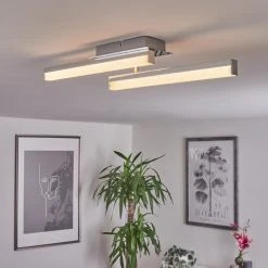 Hofstein Dawson Deckenleuchte LED Chrom, 2-flammig 18 Hofstein Dawson Deckenleuchte LED Chrom, 2-flammig -Bürolampen Verkäufe dawson deckenleuchte h3436561 6