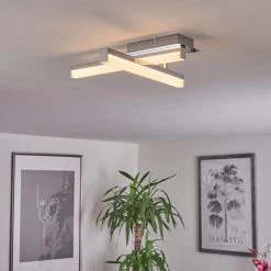 Hofstein Dawson Deckenleuchte LED Chrom, 2-flammig 20 Hofstein Dawson Deckenleuchte LED Chrom, 2-flammig -Bürolampen Verkäufe dawson deckenleuchte h3436561 8