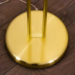 Hofstein Deckenfluter Biot LED Messing, 2-flammig -Bürolampen Verkäufe deckenfluter biot h165608 19