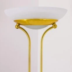 Hofstein Deckenfluter Biot LED Messing, 2-flammig -Bürolampen Verkäufe deckenfluter biot h165608 4