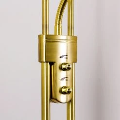 Hofstein Deckenfluter Biot LED Messing, 2-flammig -Bürolampen Verkäufe deckenfluter biot h165608 5