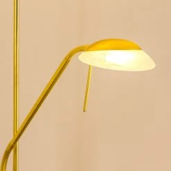 Hofstein Deckenfluter Biot LED Messing, 2-flammig -Bürolampen Verkäufe deckenfluter biot h165608 7