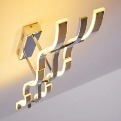 Hofstein Deckenleuchte Andria LED Chrom, 6-flammig -Bürolampen Verkäufe deckenleuchte andria h167862 2