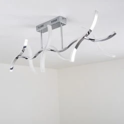 Hofstein Deckenleuchte Andria LED Chrom, 6-flammig -Bürolampen Verkäufe deckenleuchte andria h167862 22