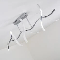 Hofstein Deckenleuchte Andria LED Chrom, 6-flammig -Bürolampen Verkäufe deckenleuchte andria h167862 27