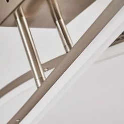 Hofstein Deckenleuchte Atina LED Nickel-Matt, 1-flammig -Bürolampen Verkäufe deckenleuchte atina h167978 do1 19