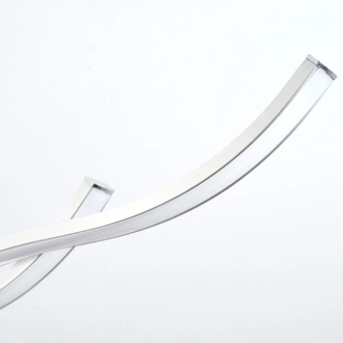 Hofstein Deckenleuchte CORATO LED Nickel-Matt, 1-flammig 6 Hofstein Deckenleuchte CORATO LED Nickel-Matt, 1-flammig – Bild 6