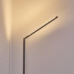 Hofstein Deje Stehleuchte LED Nickel-Matt, 1-flammig -Bürolampen Verkäufe deje stehleuchte h3306772 15