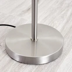 Hofstein Deje Stehleuchte LED Nickel-Matt, 1-flammig -Bürolampen Verkäufe deje stehleuchte h3306772 17