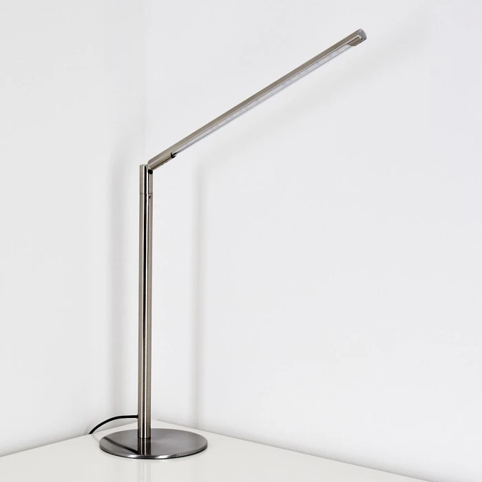 Hofstein Deje Tischleuchte LED Nickel-Matt, 1-flammig 11 Hofstein Deje Tischleuchte LED Nickel-Matt, 1-flammig – Bild 11